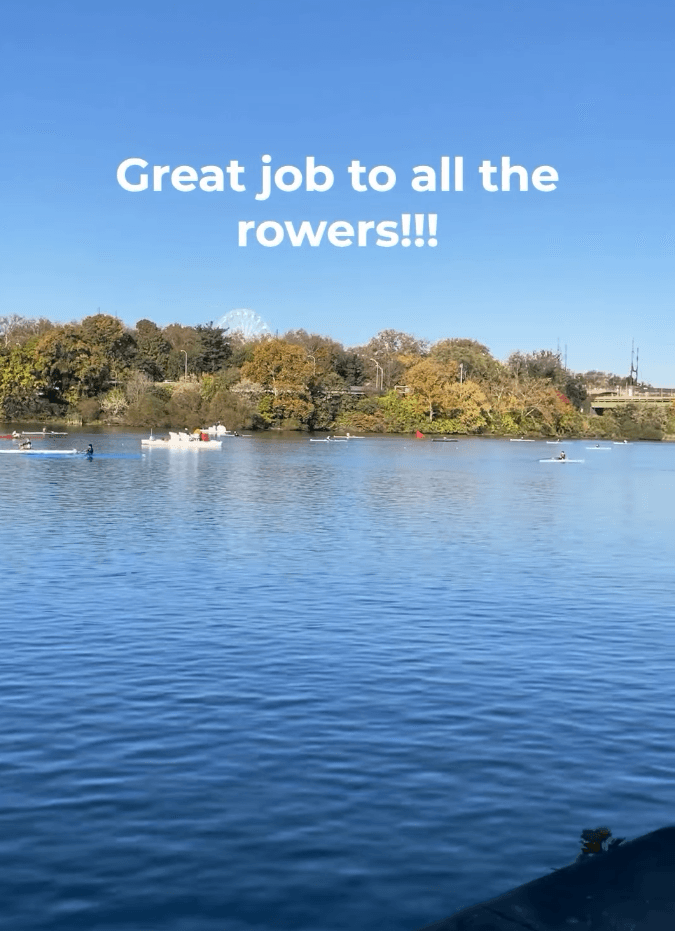 Zarett Rehab at the Head of the Schuylkill Regatta on Kelly Drive in Philadelphia